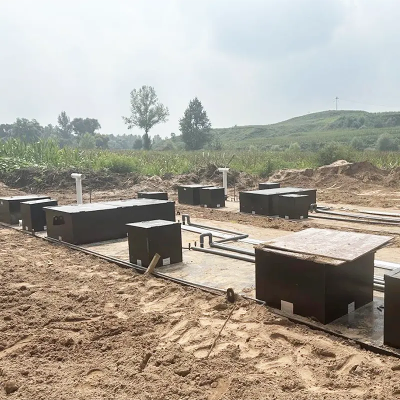 Stesen Rawatan Berpusat Skala Besar Kumbahan Domestik Terkubur